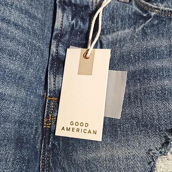 NWT Good American Denim Shorts - Picture 8 of 12